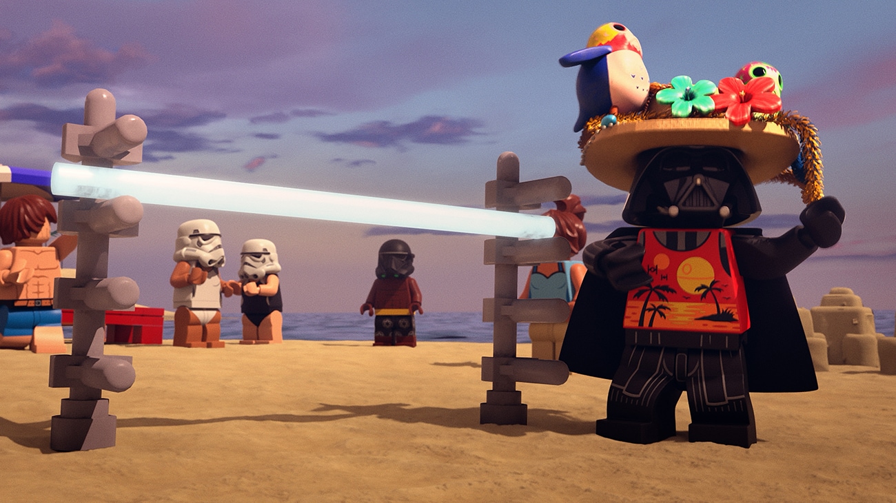 LEGO Star wars beach
